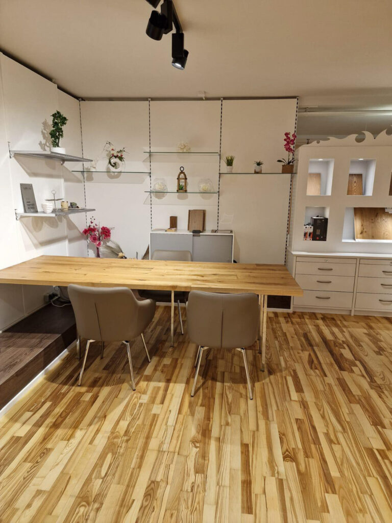 Showroom, wir helfen beim Sanieren | GP-Parkettböden | Hollabrunn, Tulln, Horn, Krems, Korneuburg, Mistelbach